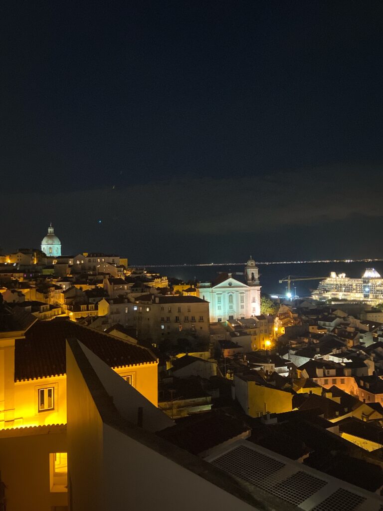 アルファマ地区 夜景 リスボン
