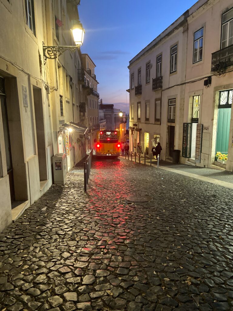 アルファマ地区 夜の街並み