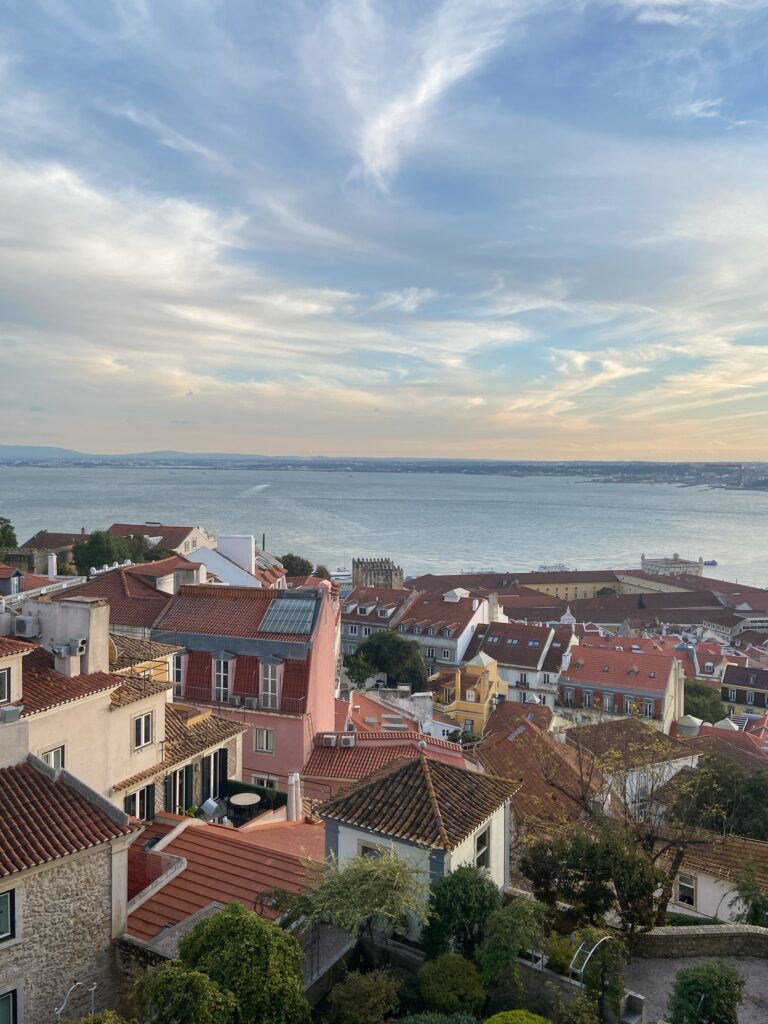 サン・ジョルジュ城 夕暮れ リスボン